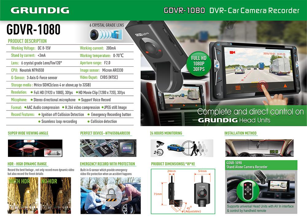 DVR Car Camera Recorder